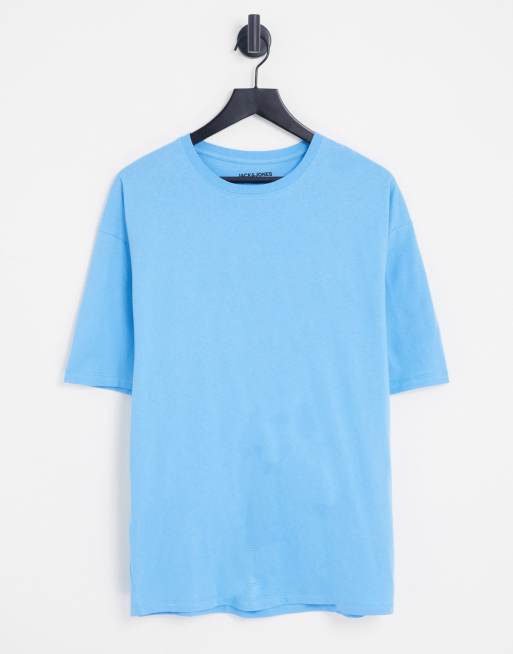 Camiseta azul extragrande con estampado Colorado de Jack & Jones Originals, 2 de 4