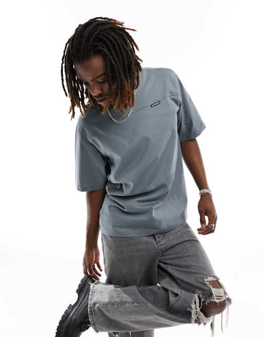 Camiseta azul grisáceo extragrande de G-Star