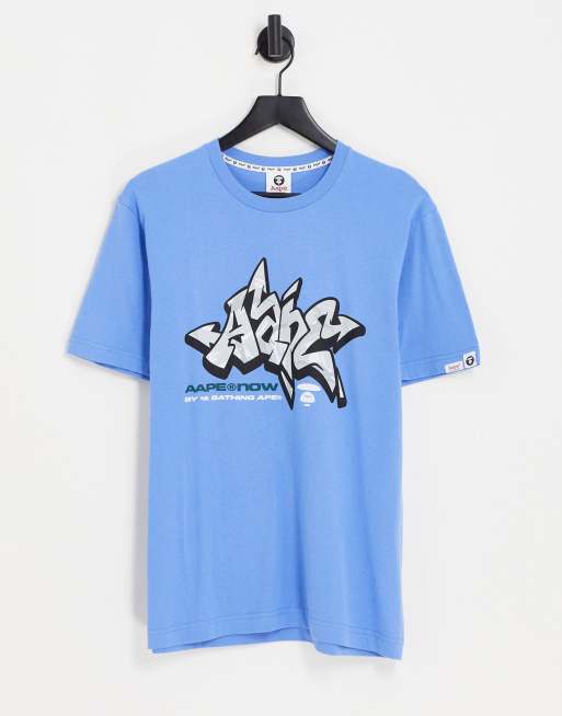 Camiseta azul Hollywood de AAPE BY A BATHING APE®