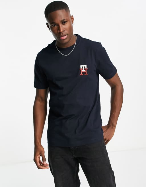 Camiseta tommy hot sale hilfiger basica