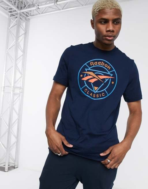 Camiseta reebok shop classic azul