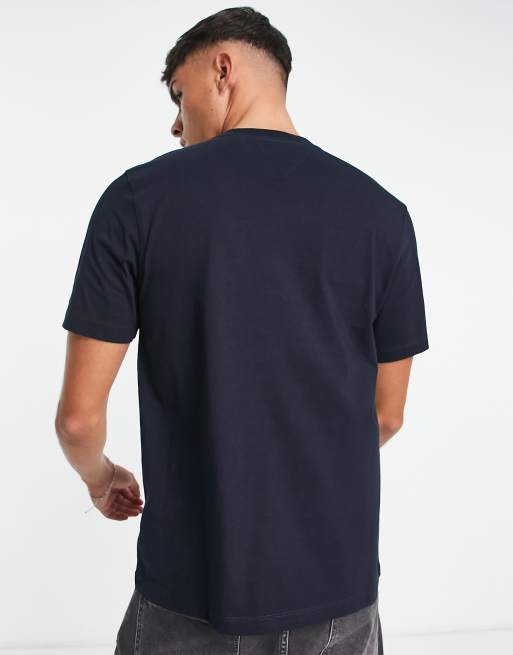 Camiseta azul marino con logo de estilo universitario de algodón Modern de Tommy Hilfiger , 2 de 4