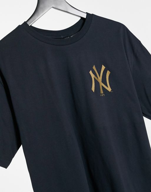  NYPD Camiseta estampada de manga larga para adultos amarilla  con logotipo, marino : Ropa, Zapatos y Joyería