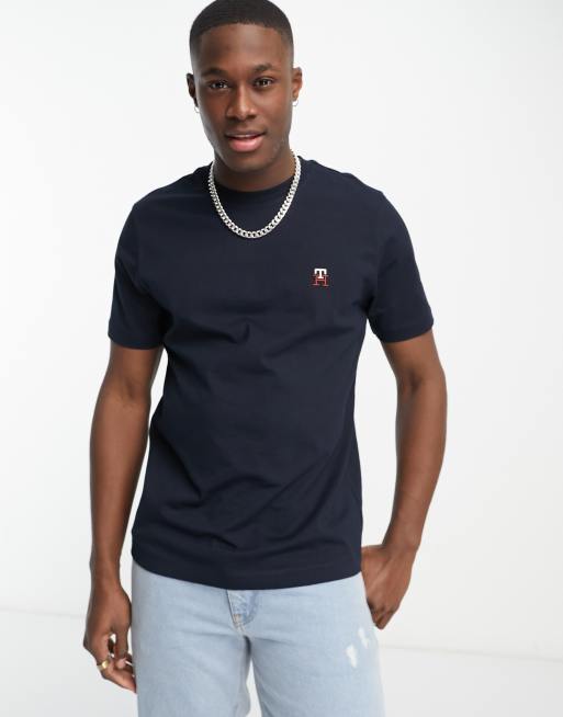 Camiseta logo tommy hilfiger hot sale