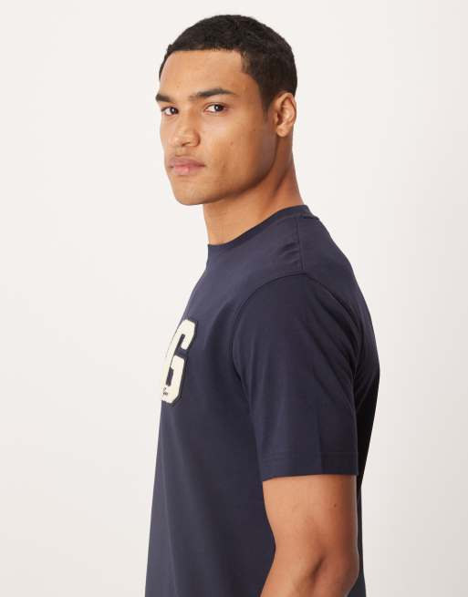 Camiseta azul marino con logo universitario G de GANT, 4 de 5