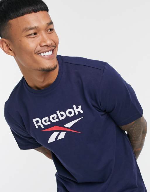 Camiseta reebok on sale classic azul