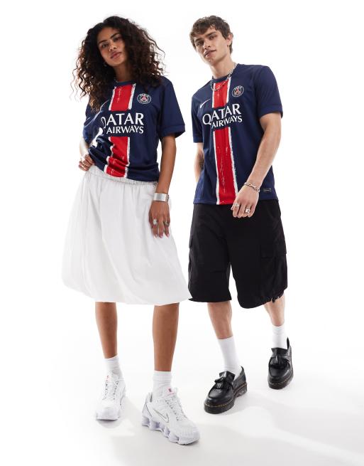 Camiseta azul marino de la primera equipación del Paris Saint Germain 2024/25 de Nike Football