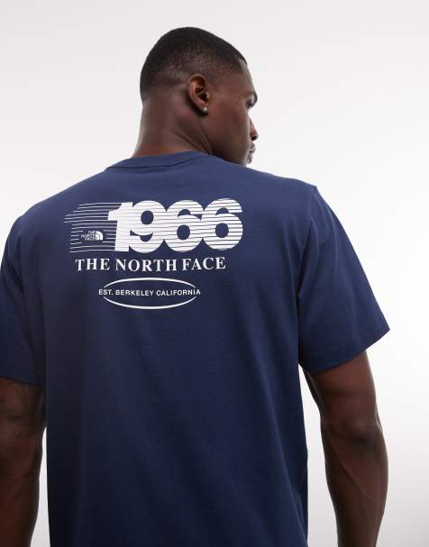 Camiseta azul marino holgada con estampado en la espalda Track de The North Face - view 1