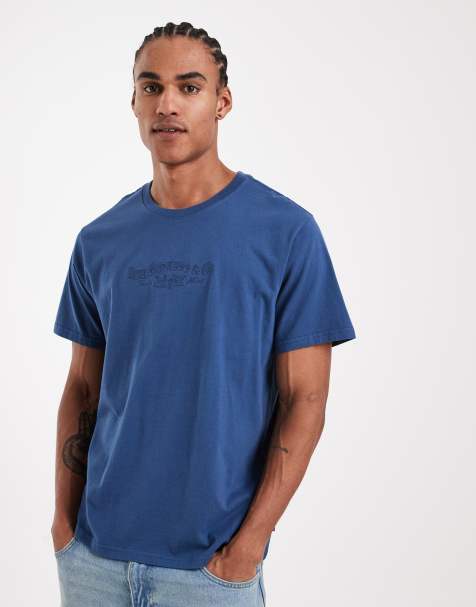 Camiseta azul marino holgada con logo de Levi's - view 1