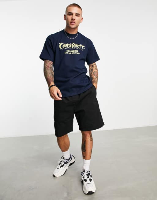 Camiseta azul marino oscuro Casino de Carhartt WIP, 2 de 4