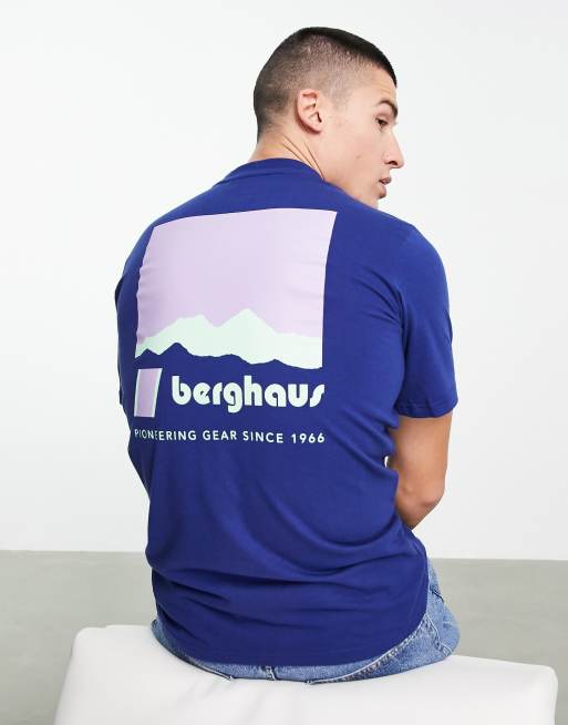 Camiseta azul marino Skyline Lhotse de Berghaus