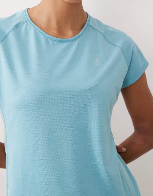 Camiseta azul nórdico elástica de tejido ligero Corral de Dare 2b, 4 de 4