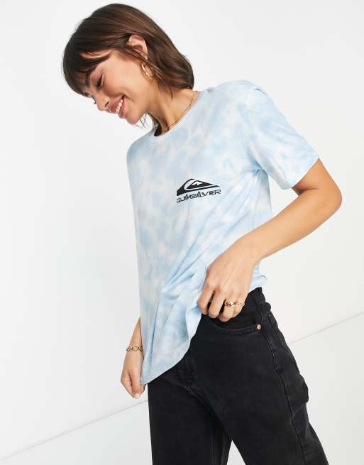 Camiseta azul pastel de manga corta Wavepro de Quiksilver | WpadcShops