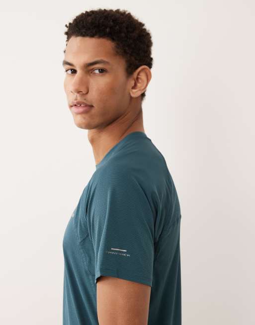 Camiseta azul Stealth Spring de Columbia, 4 de 5