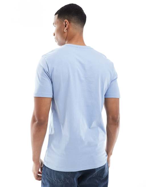 Camiseta azul Tales de BOSS Orange, 3 de 4