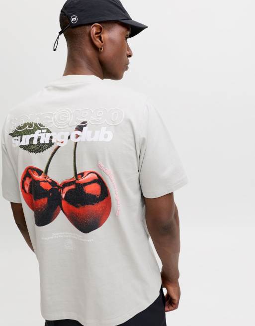 Camiseta azul vapor de Jack & Jones, 6 de 7