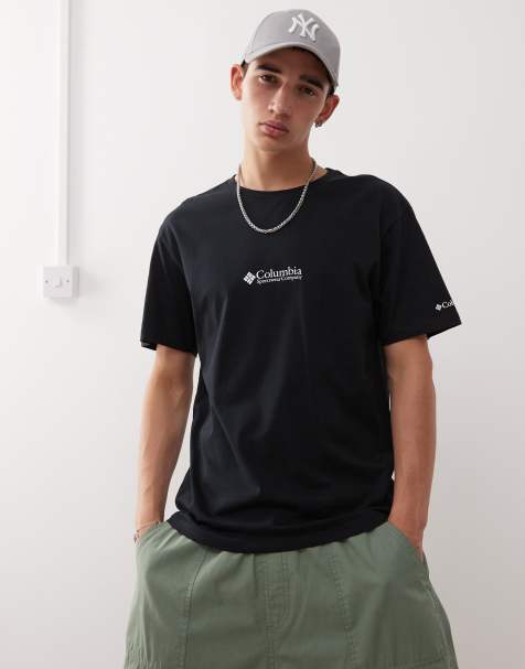 Camiseta básica negra con logo CSC de Columbia - view 1