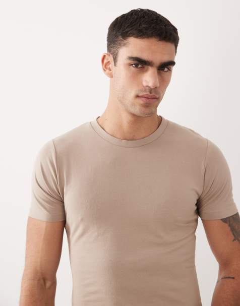 Camiseta beis ajustada de Jack & Jones - view 1