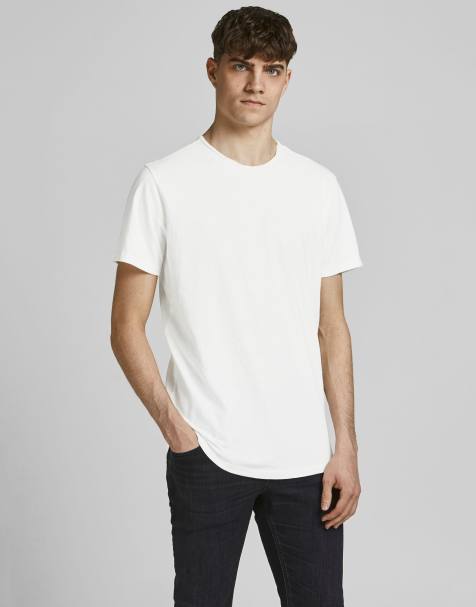Camiseta beis básica de manga corta de Jack & Jones - view 1