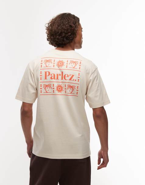 Camiseta beis con estampado en la espalda Ardor de Parlez - view 1
