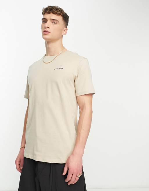 Camiseta beis con estampado en la espalda Barton Springs exclusiva en ASOS de Columbia, 3 de 4