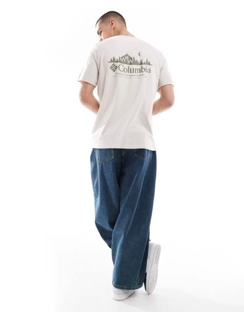 Camiseta beis con estampado gráfico Hageman de Columbia - view 1