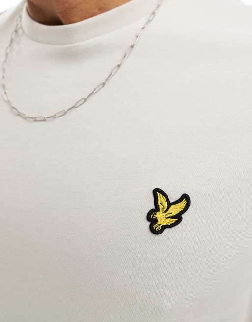 Camiseta beis con logo Icon de Lyle & Scott   , 3 de 4