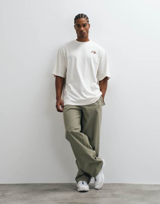 Camiseta beis con logo Rounded Tree de The North Face, 2 de 5
