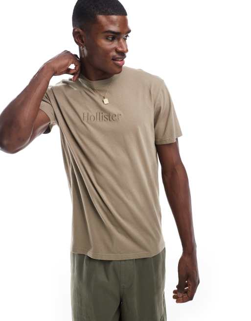 Hollister camisetas manga corta hot sale