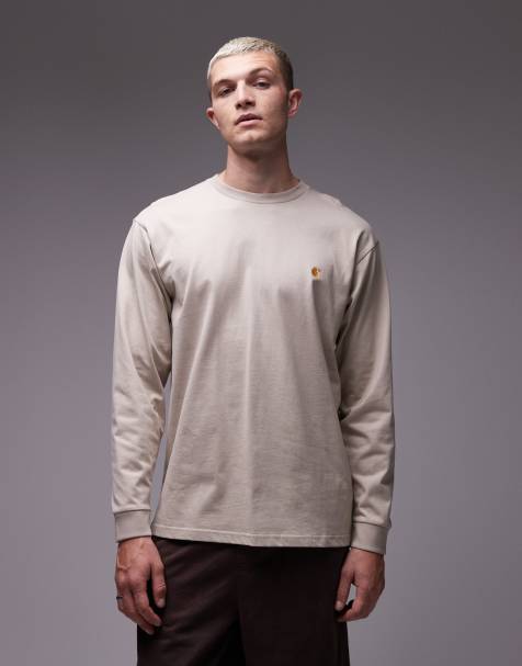 Camiseta beis de manga larga Chase de Carhartt WIP - view 1