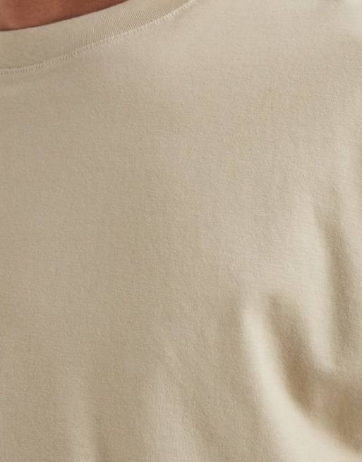Camiseta beis extragrande básica Essentials de ASOS DESIGN, 4 de 5