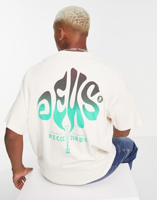 Camiseta beis Nag Champa exclusiva en ASOS de Deus Ex Machina
