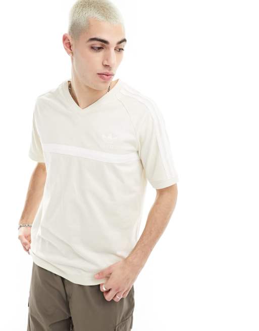Camiseta beis Panel de adidas Originals