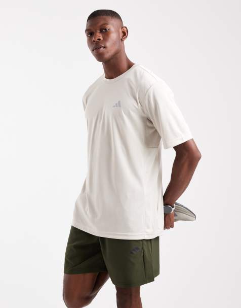 Camiseta beis Training Essentials Holiday Pack de adidas Performance - view 1