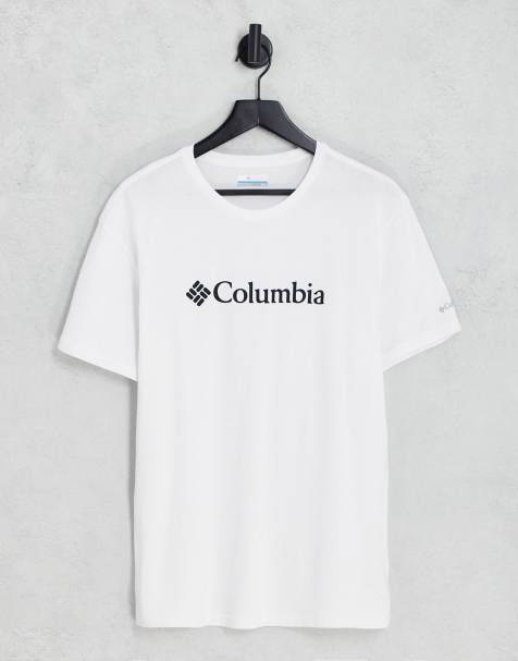Camiseta blanca básica con logo en el pecho CSC de Columbia - view 1