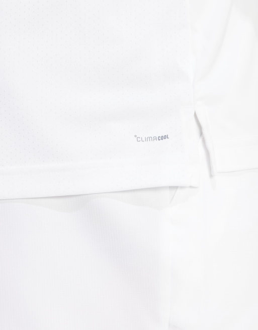 Camiseta blanca Club Tennis Climacool de adidas Performance, 3 de 4