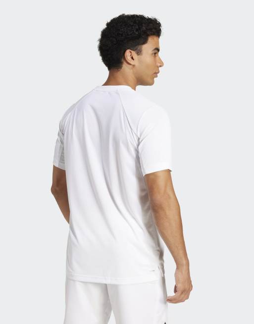 Camiseta blanca Club Tennis Climacool de adidas Performance, 4 de 4
