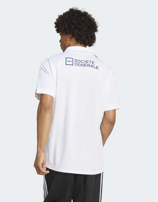 Camiseta blanca con diseño de la segunda equipación de la selección de fútbol de Francia de adidas Performance