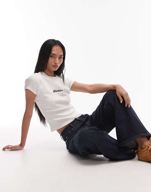 Camiseta blanca con diseño encogido Wellsville de Dickies, 2 de 4
