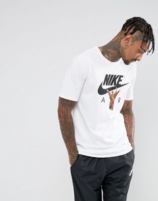Camiseta blanca con estampado 856366-100 de Nike Air | ASOS