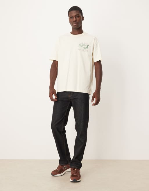 Camiseta blanca con estampado "Bird Club" de GANT, 2 de 5