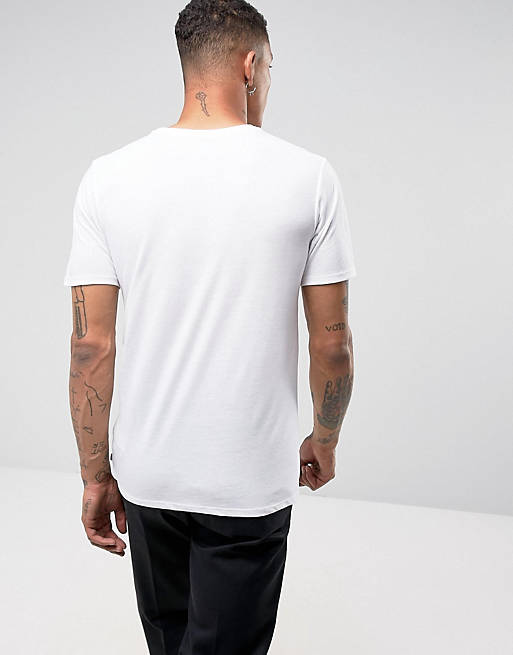 Camiseta blanca con estampado de gallo de Nike SB | ASOS