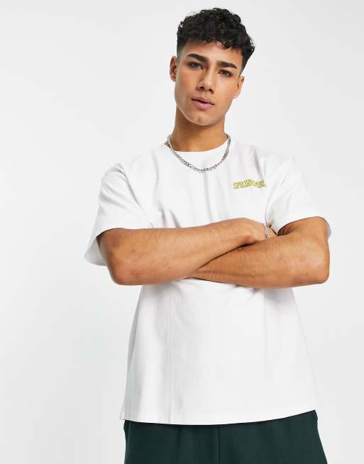 Camiseta blanca springfield new arrivals