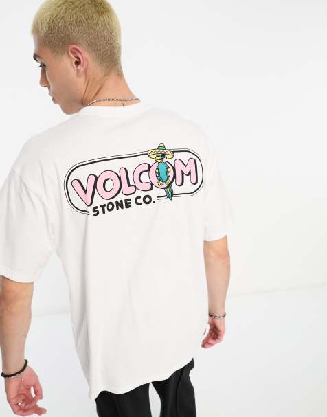 VOLCOM - Camiseta blanca Stone Blanks Hombre