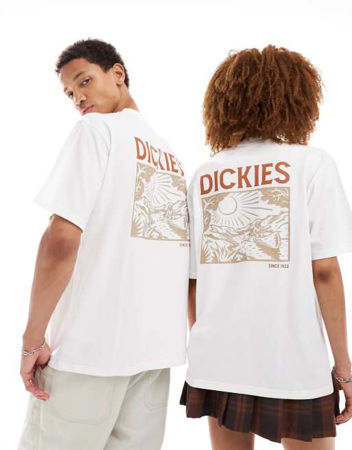 Camiseta blanca con estampado en la espalda Patrick Springs de Dickies