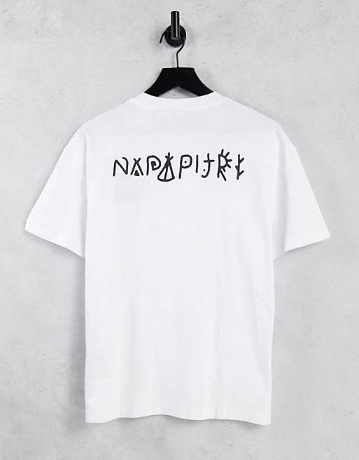 Mujer Tops | Camiseta blanca con estampado en la espalda Yoik de Napapijri - WN91278