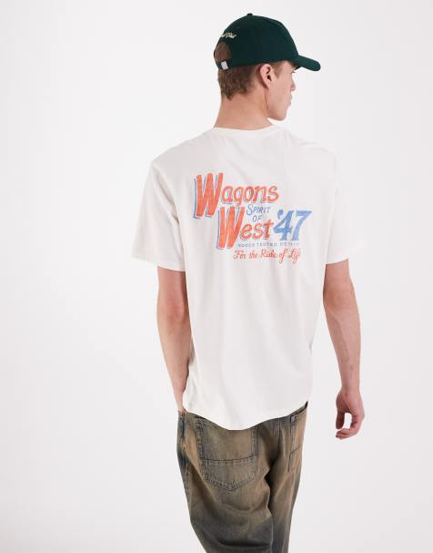 Camiseta blanca con estampado gráfico de Wrangler - view 1