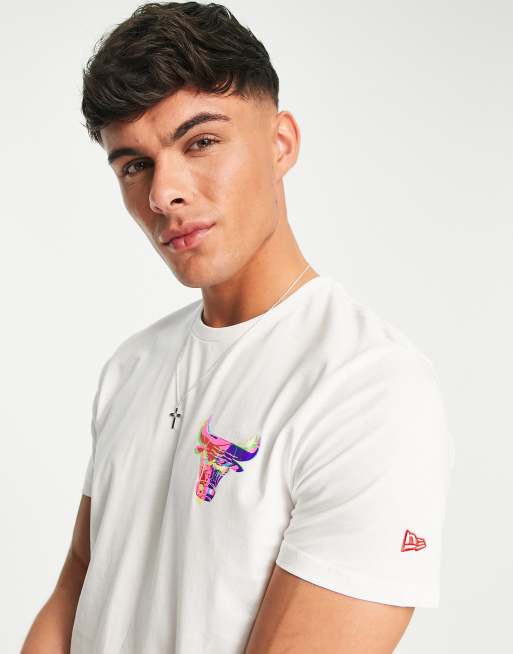 Bulls cheap camiseta blanca