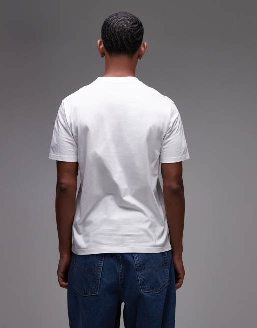 Camiseta blanca con estampado gráfico "Precision Work" de Carhartt WIP, 4 de 4