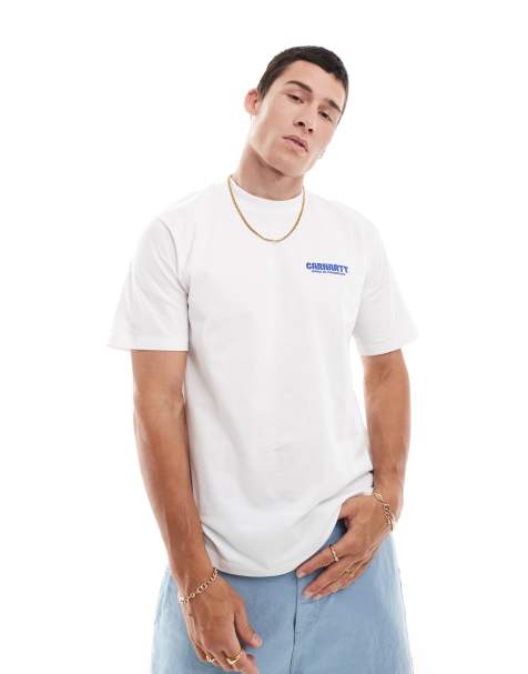 Camiseta blanca con estampado gráfico Trade de Carhartt WIP - view 1